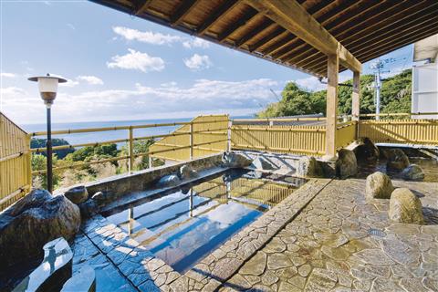 足摺国際ホテル　露天風呂（女性用）